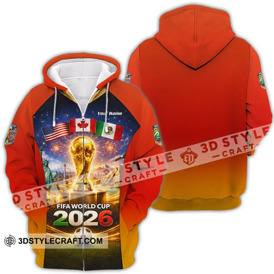 Unisex Shirt - Custom World Cup 2026 3D Shirt style option 4