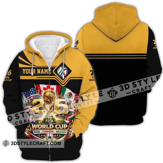 Unisex Shirt - Custom World Cup 2026 3D Shirt style option 4