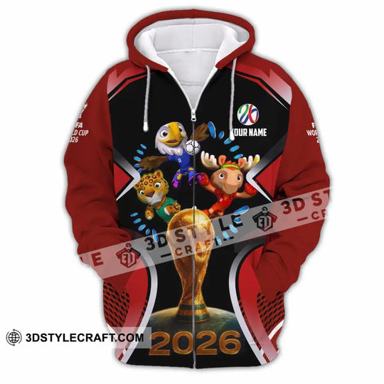 Unisex Shirt - Custom World Cup 2026 3D Shirt style option 4