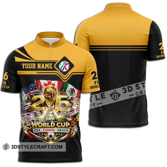 Unisex Shirt - Custom World Cup 2026 3D Shirt style option 2