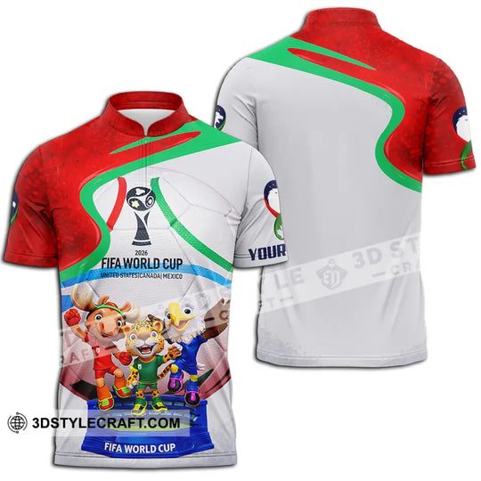 Unisex Shirt - Custom World Cup 2026 3D Shirt style option 2