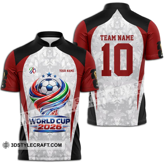 Unisex Shirt - Custom World Cup 2026 3D Shirt style option 2