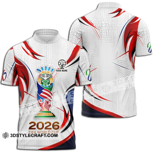 Unisex Shirt - Custom World Cup 2026 3D Shirt style option 2