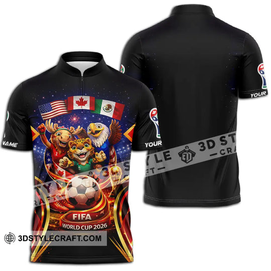 Unisex Shirt - Custom World Cup 2026 3D Shirt style option 2