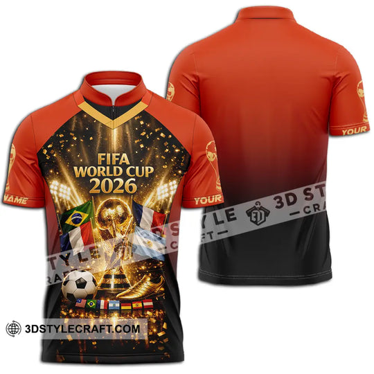Unisex Shirt - Custom World Cup 2026 3D Shirt style option 2