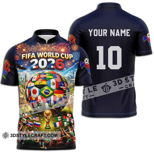 Unisex Shirt - Custom World Cup 2026 3D Shirt style option 2