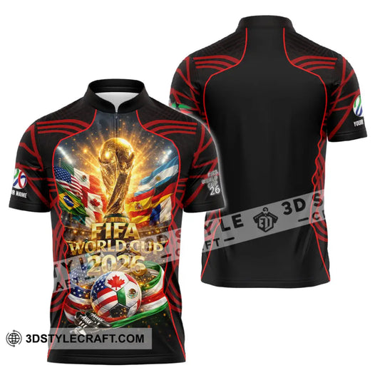 Unisex Shirt - Custom World Cup 2026 3D Shirt style option 2