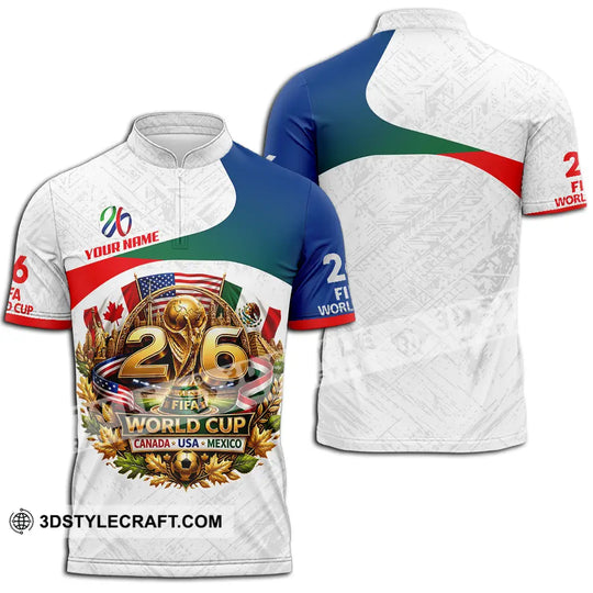 Unisex Shirt - Custom World Cup 2026 3D Shirt style option 2