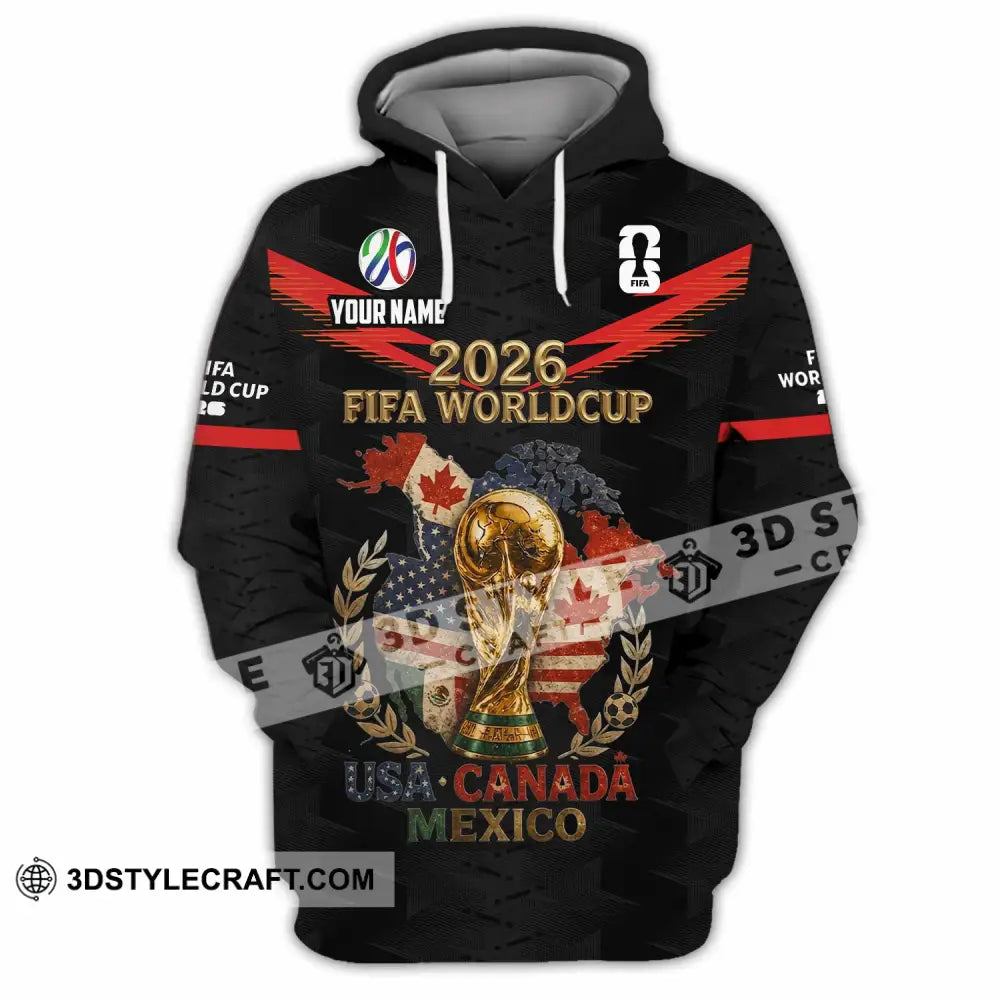 Unisex Shirt - Custom World Cup 2026 Shirt - Hoodie / S - T-shirt