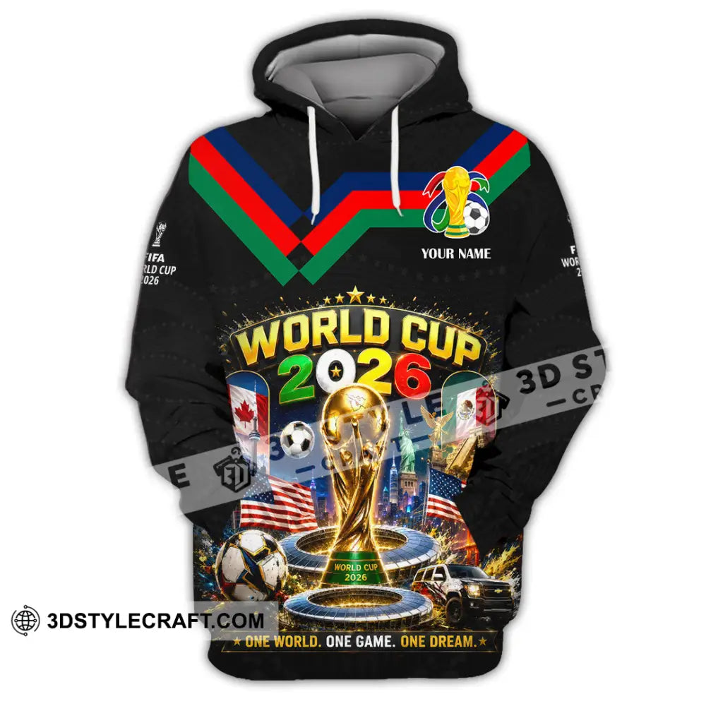 Unisex Shirt - Custom World Cup 2026 Shirt - Hoodie / S - T-shirt