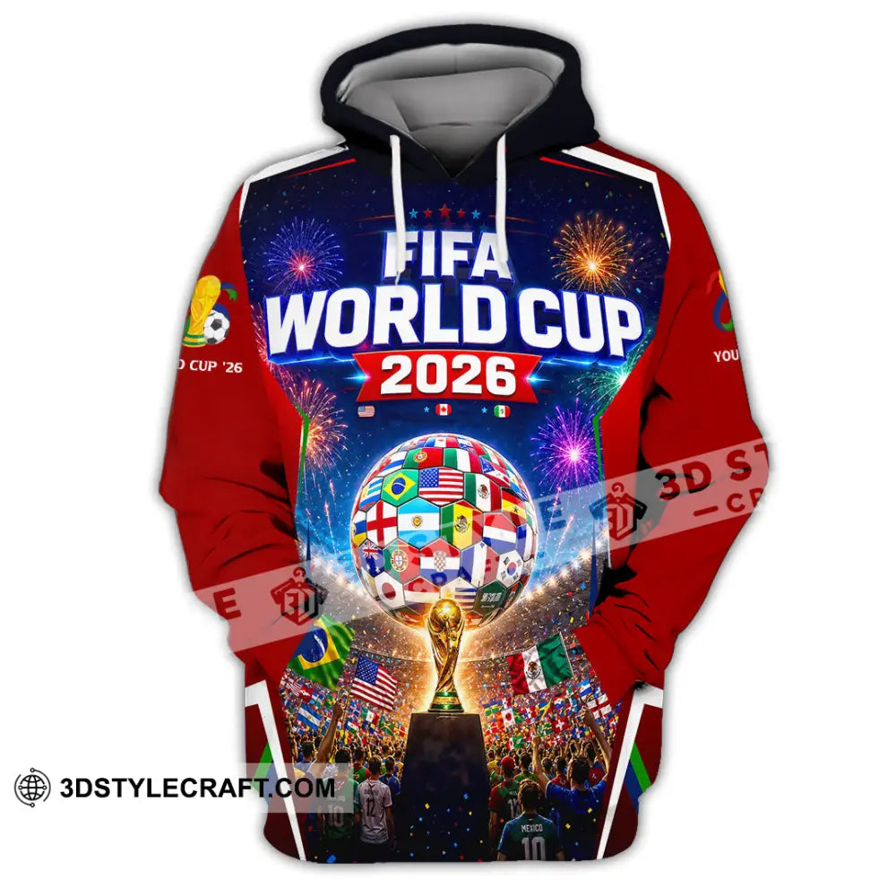 Unisex Shirt - Custom World Cup 2026 Shirt - Hoodie / S - T-shirt
