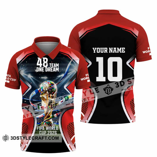 Unisex Shirt - Custom World Cup 2026 Shirt style option 4