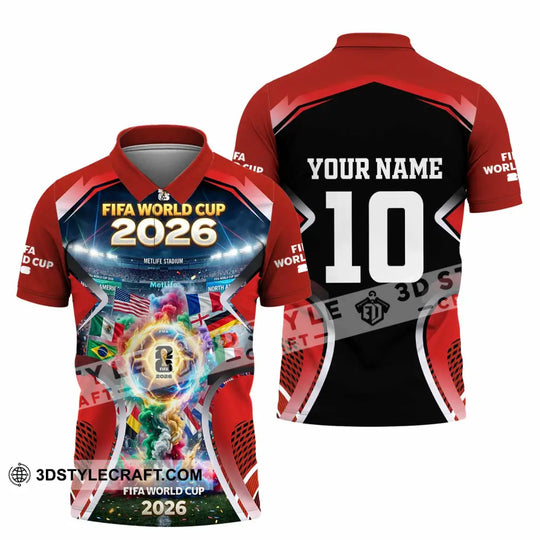 Unisex Shirt - Custom World Cup 2026 Shirt style option 2