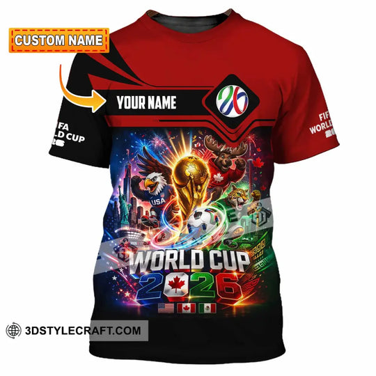 Unisex Shirt - Custom World Cup 2026 Shirt style option 1