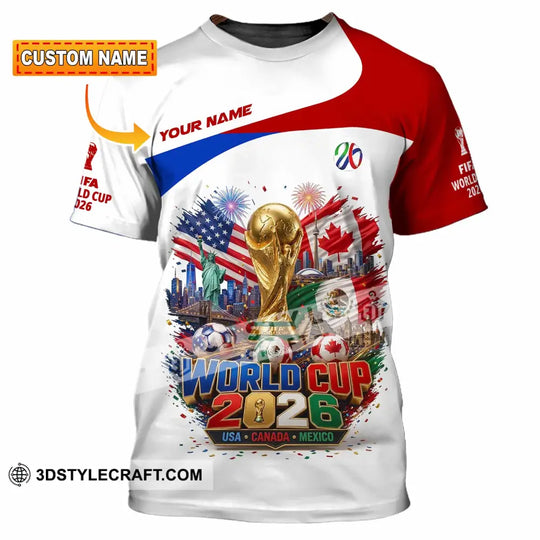 Unisex Shirt - Custom World Cup 2026 Shirt style option 1