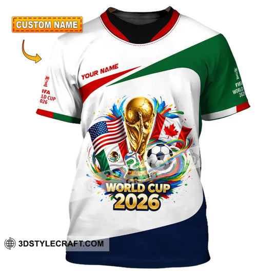 Unisex Shirt - Custom World Cup 2026 Shirt style option 1