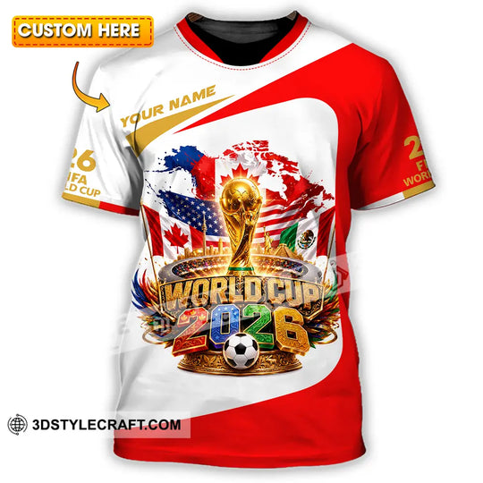 Unisex Shirt - Custom World Cup 2026 Shirt style option 1