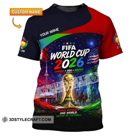 Unisex Shirt - Custom World Cup 2026 Shirt style option 1