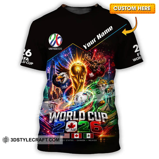 Unisex Shirt - Custom World Cup 2026 Shirt style option 1