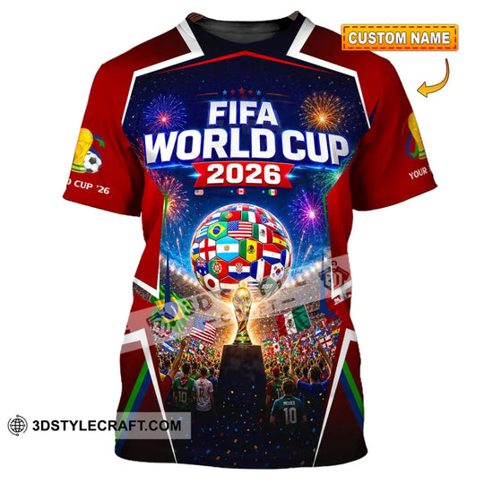 Unisex Shirt - Custom World Cup 2026 Shirt style option 1