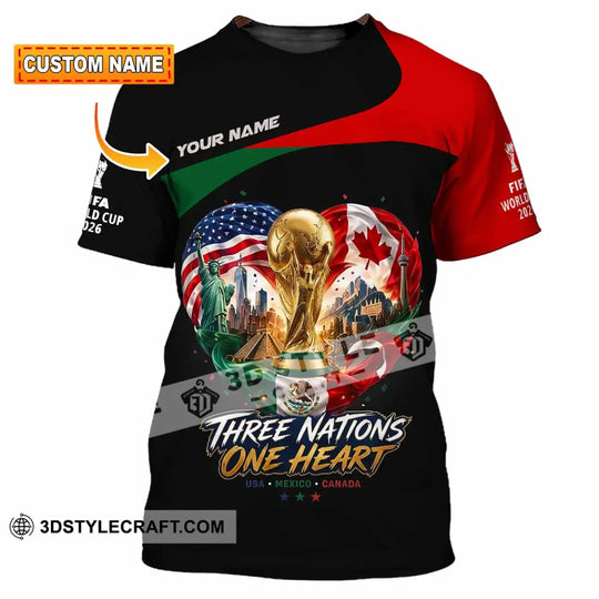 Unisex Shirt - Custom World Cup 2026 Shirt style option 1