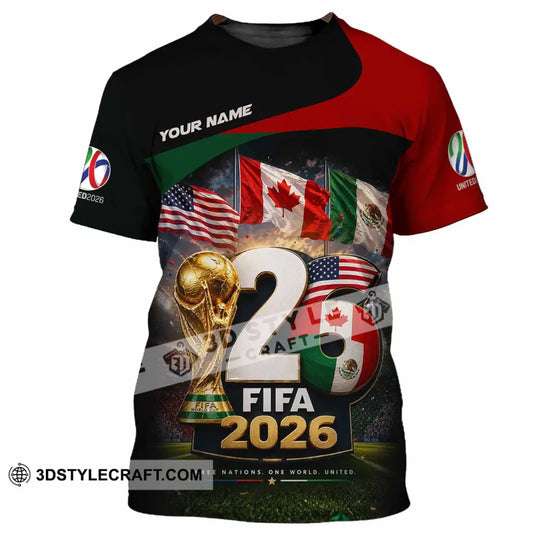 Unisex Shirt - Custom World Cup 2026 Shirt style option 4