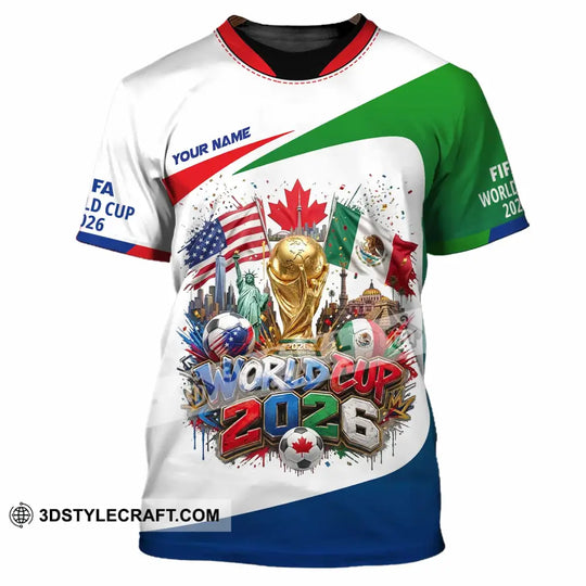 Unisex Shirt - Custom World Cup 2026 Shirt style option 2