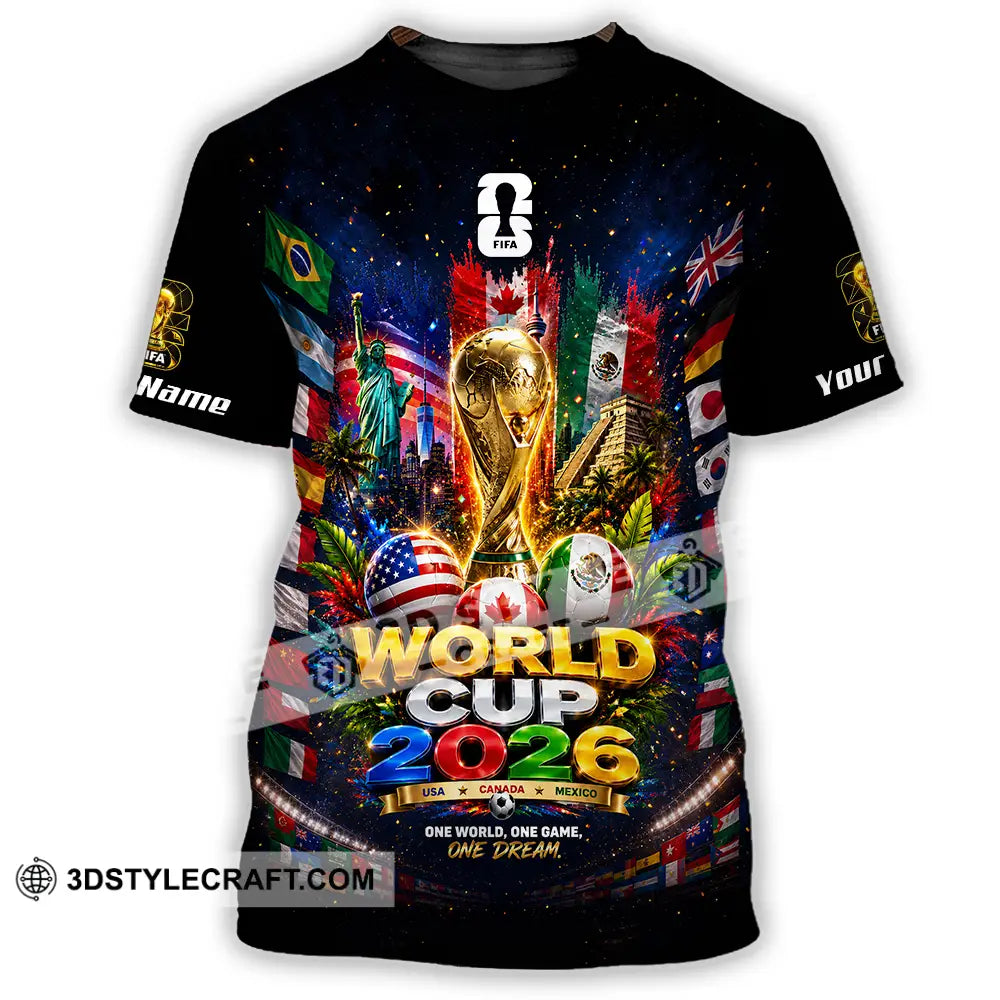 Unisex Shirt - Custom World Cup 2026 Shirt - T-Shirt / S - T-shirt