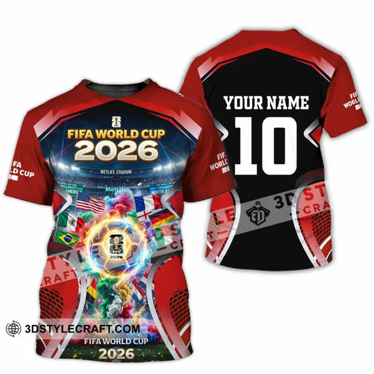 Unisex Shirt - Custom World Cup 2026 Shirt style option 4