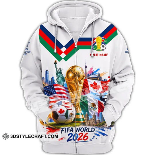Unisex Shirt - Custom World Cup 2026 Shirt style option 3