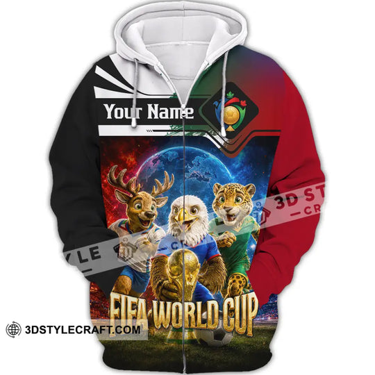 Unisex Shirt - Custom World Cup 2026 Shirt style option 3