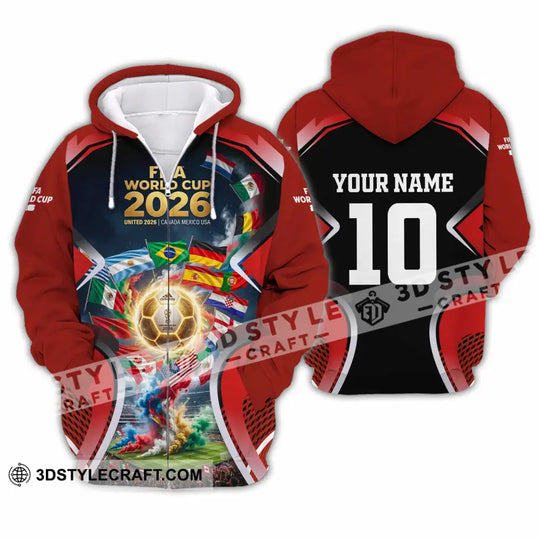 Unisex Shirt - Custom World Cup 2026 Shirt style option 4