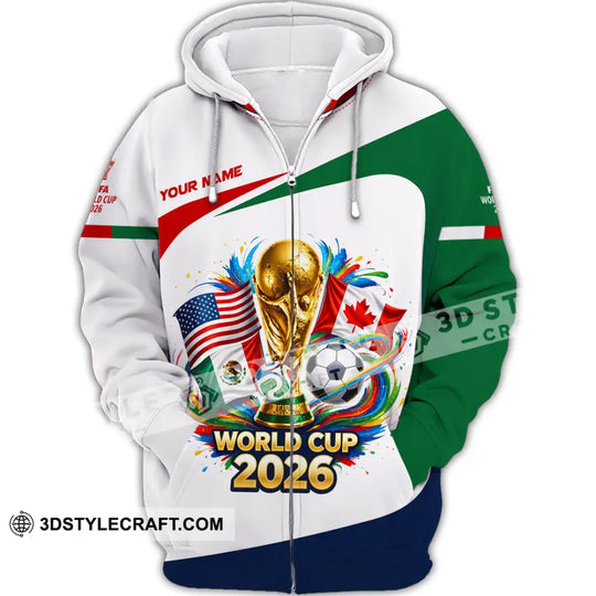 Unisex Shirt - Custom World Cup 2026 Shirt style option 3