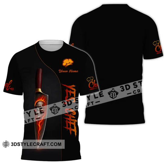 Unisex Shirt - Custom Yes Chef 3D Shirt style option 2
