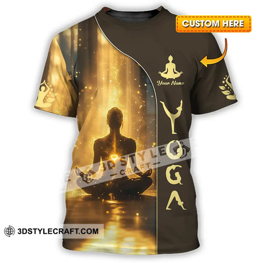 Unisex Shirt - Custom Yoga 3D Shirt style option 1