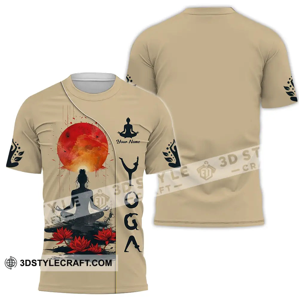 Unisex Shirt - Custom Yoga 3D Shirt T-Shirt / S T-shirt