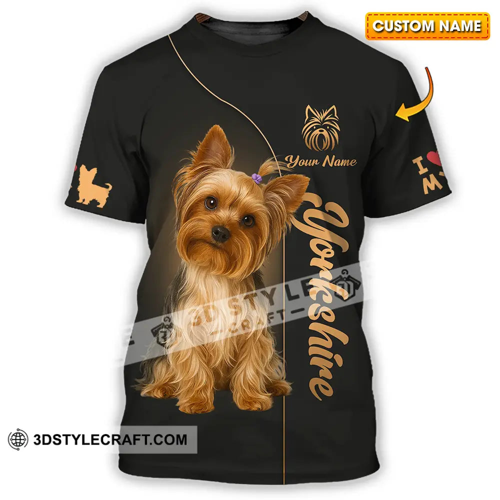 Unisex Shirt - Custom Yorkshire Terrier Shirt T-shirt