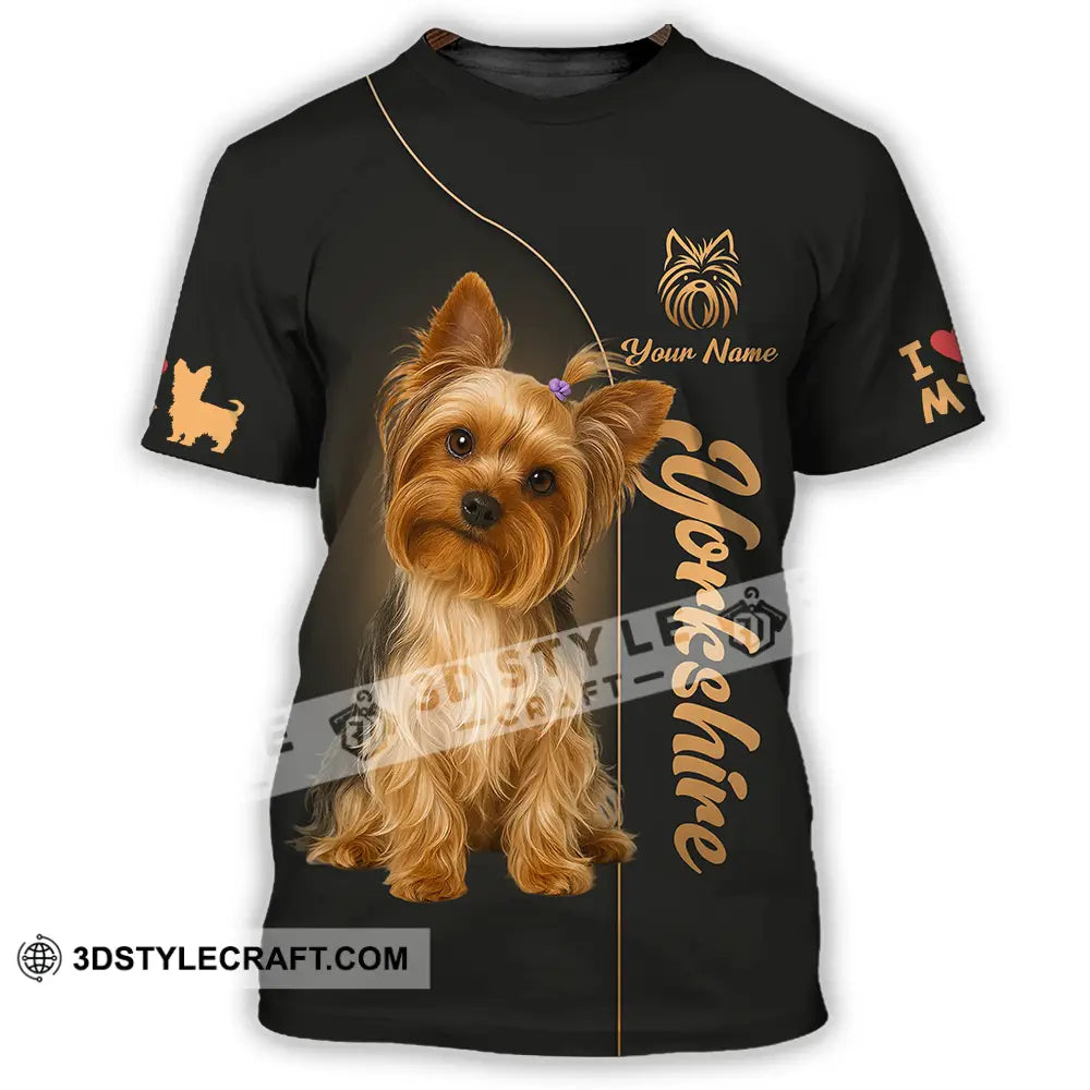 Unisex Shirt - Custom Yorkshire Terrier Shirt T-Shirt / S T-shirt