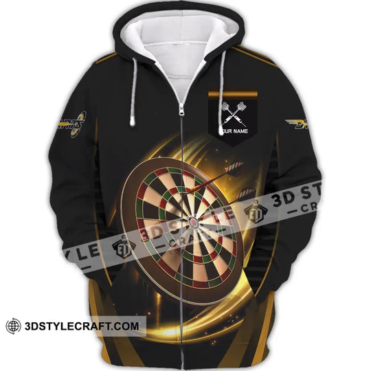Unisex Shirt, Darts Shirt, Darts T-Shirt, Golden Dart, Darts Lover Gift, Darts Gamer T-Shirt style option 2