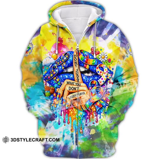 Unisex Shirt - Don't Judge What You Don't Understand 3D Shirt style option 2
