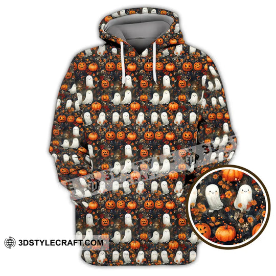 Unisex Shirt - Halloween Design, Ghost, Pumpkin Shirt style option 3