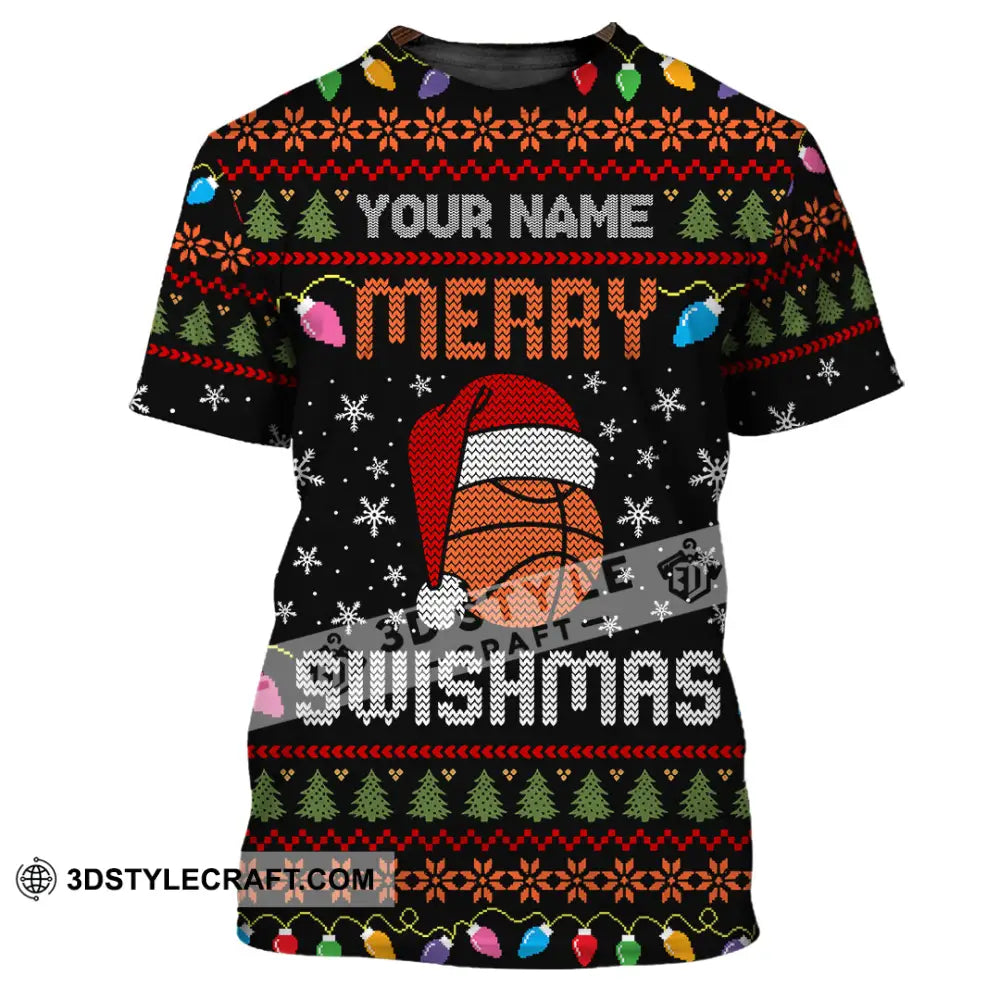 Unisex Shirt - Merry Swishmas Christmas Shirt T-Shirt / S T-shirt