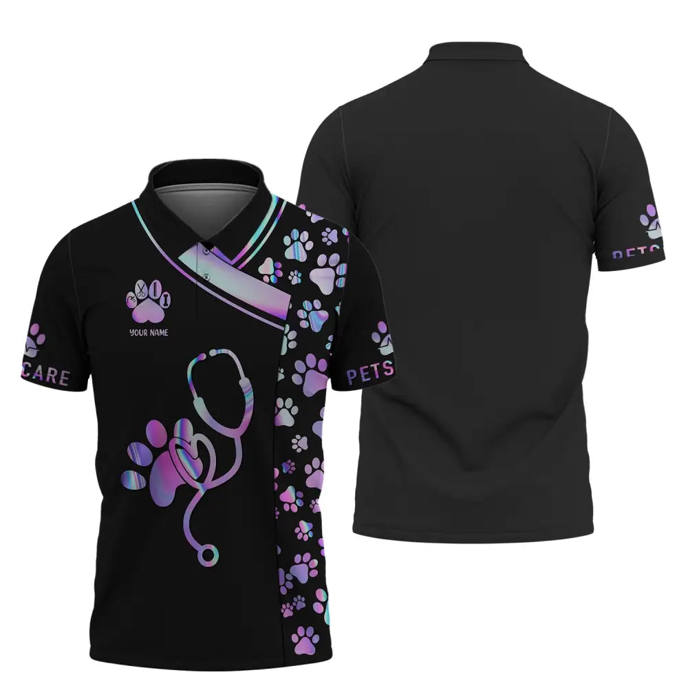 Unisex Shirt Pet Grooming Care Hoodie Sportwear Polo / S T-Shirt