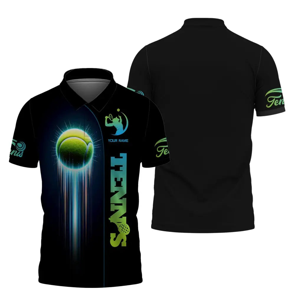 Unisex Shirt Tennis Lover T-Shirt Gift Player Apparel Polo / S