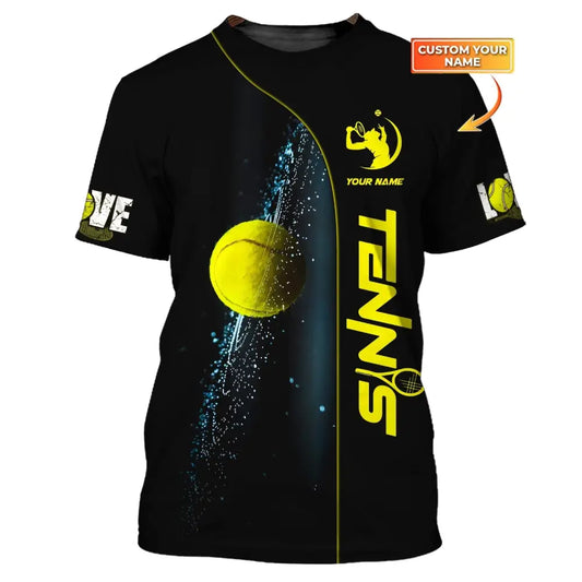 Unisex Shirt Tennis T-Shirt Lover Gift Player Apparel / S