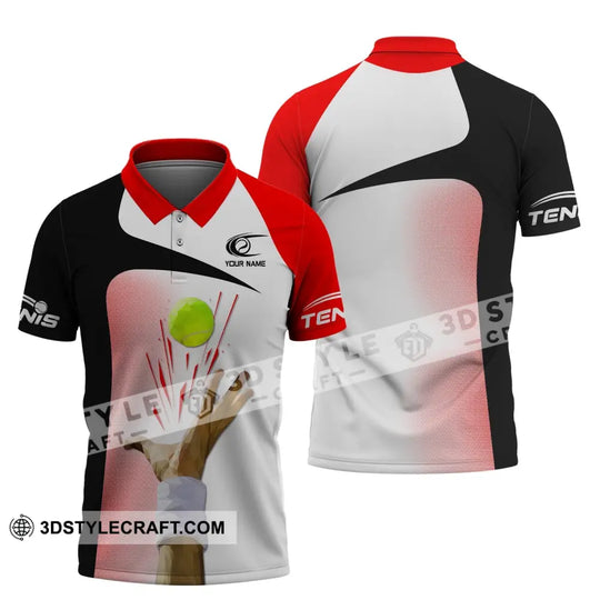 Unisex Shirt, Tennis T-Shirt, Tennis Polo, Tennis Lover Gift, Tennis Player Apparel style option 3