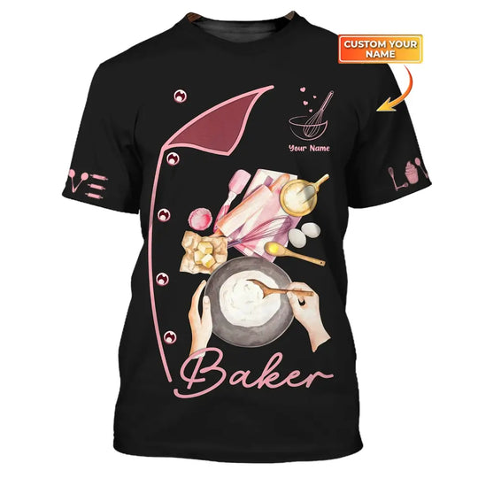 Unisex T-Shirt, Baker Shirt, Baker Hoodie, Baking Shirt, Gift for Baking Lovers style option 1