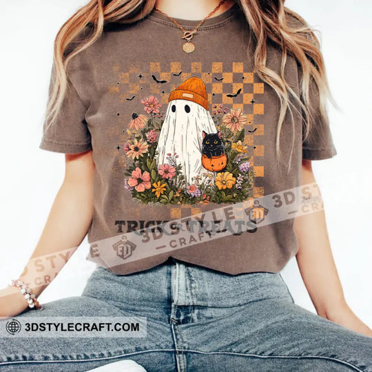 Unisex T-Shirt - Trick Or Treat T-Shirt, Halloween Collectible Gift style option 4