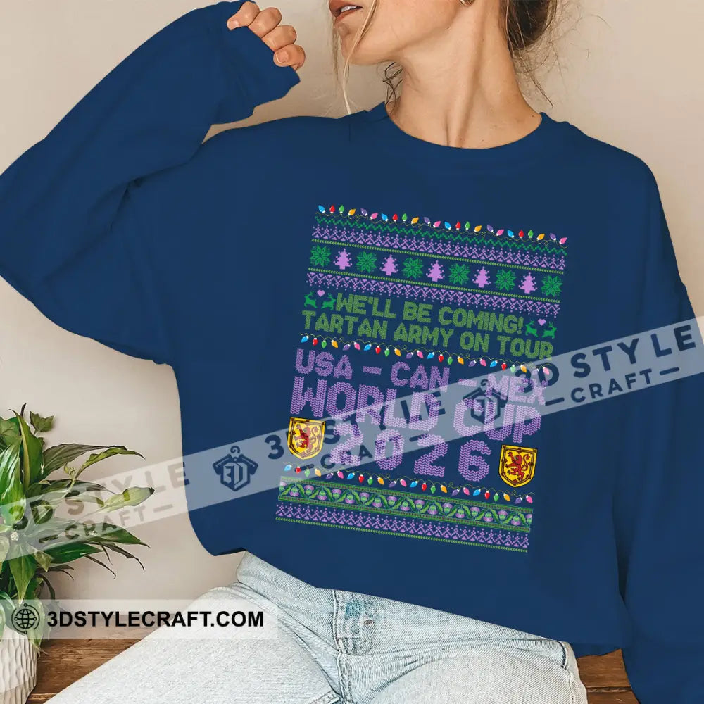 We Will Coming World Cup 2026 - Sweatshirt Sweatshirt / Blue Navy / S Apparel