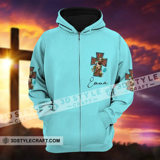 Woman Shirt - Custom Name T-Shirt - Just A Girl Who Loves Jesus style option 4